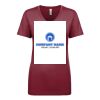 Next Level Apparel 1540 - Ladies' Ideal V-Neck Thumbnail