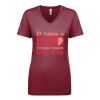 Next Level Apparel 1540 - Ladies' Ideal V-Neck Thumbnail