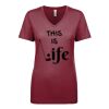Next Level Apparel 1540 - Ladies' Ideal V-Neck Thumbnail