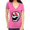 Tultex 214 - Ladies' Slim Fit Fine Jersey V-Neck Thumbnail