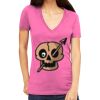 Tultex 214 - Ladies' Slim Fit Fine Jersey V-Neck Thumbnail