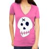 Tultex 214 - Ladies' Slim Fit Fine Jersey V-Neck Thumbnail