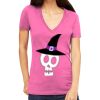 Tultex 214 - Ladies' Slim Fit Fine Jersey V-Neck Thumbnail