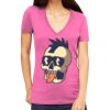 Tultex 214 - Ladies' Slim Fit Fine Jersey V-Neck Thumbnail