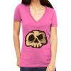 Tultex 214 - Ladies' Slim Fit Fine Jersey V-Neck Thumbnail