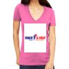 Tultex 214 - Ladies' Slim Fit Fine Jersey V-Neck Thumbnail