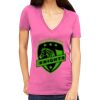 Tultex 214 - Ladies' Slim Fit Fine Jersey V-Neck Thumbnail