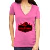 Tultex 214 - Ladies' Slim Fit Fine Jersey V-Neck Thumbnail