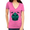 Tultex 214 - Ladies' Slim Fit Fine Jersey V-Neck Thumbnail