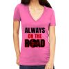 Tultex 214 - Ladies' Slim Fit Fine Jersey V-Neck Thumbnail