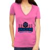 Tultex 214 - Ladies' Slim Fit Fine Jersey V-Neck Thumbnail