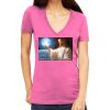 Tultex 214 - Ladies' Slim Fit Fine Jersey V-Neck Thumbnail