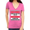 Tultex 214 - Ladies' Slim Fit Fine Jersey V-Neck Thumbnail