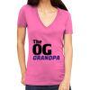 Tultex 214 - Ladies' Slim Fit Fine Jersey V-Neck Thumbnail