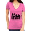 Tultex 214 - Ladies' Slim Fit Fine Jersey V-Neck Thumbnail