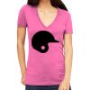 Tultex 214 - Ladies' Slim Fit Fine Jersey V-Neck Thumbnail