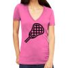 Tultex 214 - Ladies' Slim Fit Fine Jersey V-Neck Thumbnail