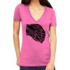 Tultex 214 - Ladies' Slim Fit Fine Jersey V-Neck Thumbnail