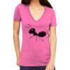 Tultex 214 - Ladies' Slim Fit Fine Jersey V-Neck Thumbnail