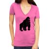 Tultex 214 - Ladies' Slim Fit Fine Jersey V-Neck Thumbnail