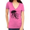 Tultex 214 - Ladies' Slim Fit Fine Jersey V-Neck Thumbnail