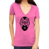 Tultex 214 - Ladies' Slim Fit Fine Jersey V-Neck Thumbnail