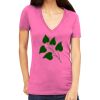 Tultex 214 - Ladies' Slim Fit Fine Jersey V-Neck Thumbnail