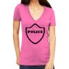 Tultex 214 - Ladies' Slim Fit Fine Jersey V-Neck Thumbnail
