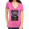 Tultex 214 - Ladies' Slim Fit Fine Jersey V-Neck Thumbnail