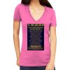 Tultex 214 - Ladies' Slim Fit Fine Jersey V-Neck Thumbnail