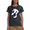Gildan 100% Cotton Ladies T-Shirt Thumbnail