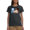 Gildan 100% Cotton Ladies T-Shirt Thumbnail