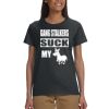 Gildan 100% Cotton Ladies T-Shirt Thumbnail