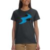 Gildan 100% Cotton Ladies T-Shirt Thumbnail