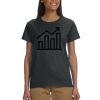 Gildan 100% Cotton Ladies T-Shirt Thumbnail